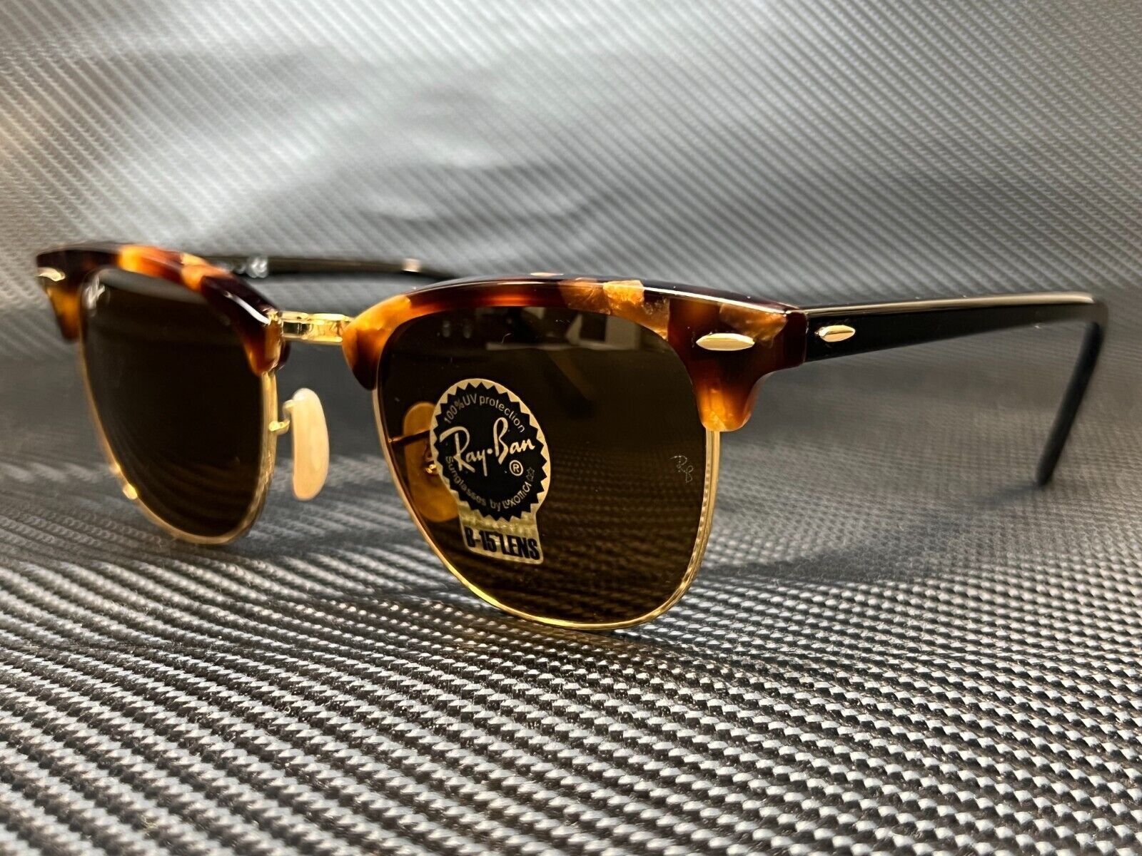 RAY BAN RB3016 1160 Brown Havana Square 49 mm 01.jpg