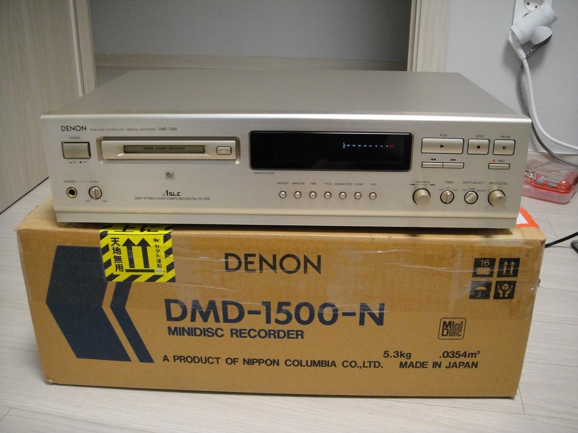 소리전자 - DENON DMD-1500 MD(고장품)팝니다(판매완료)