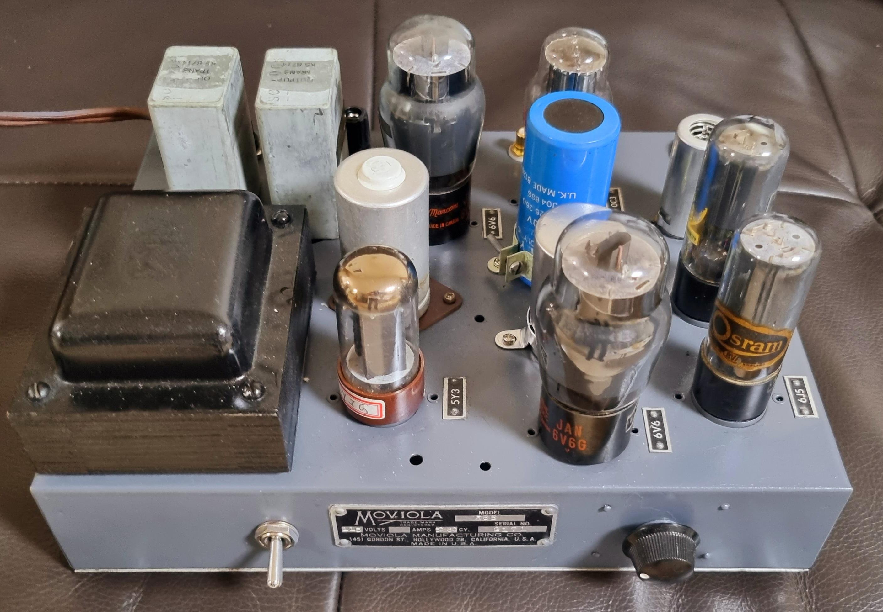 소리전자 Western Electric 6v6 Single Poweramp