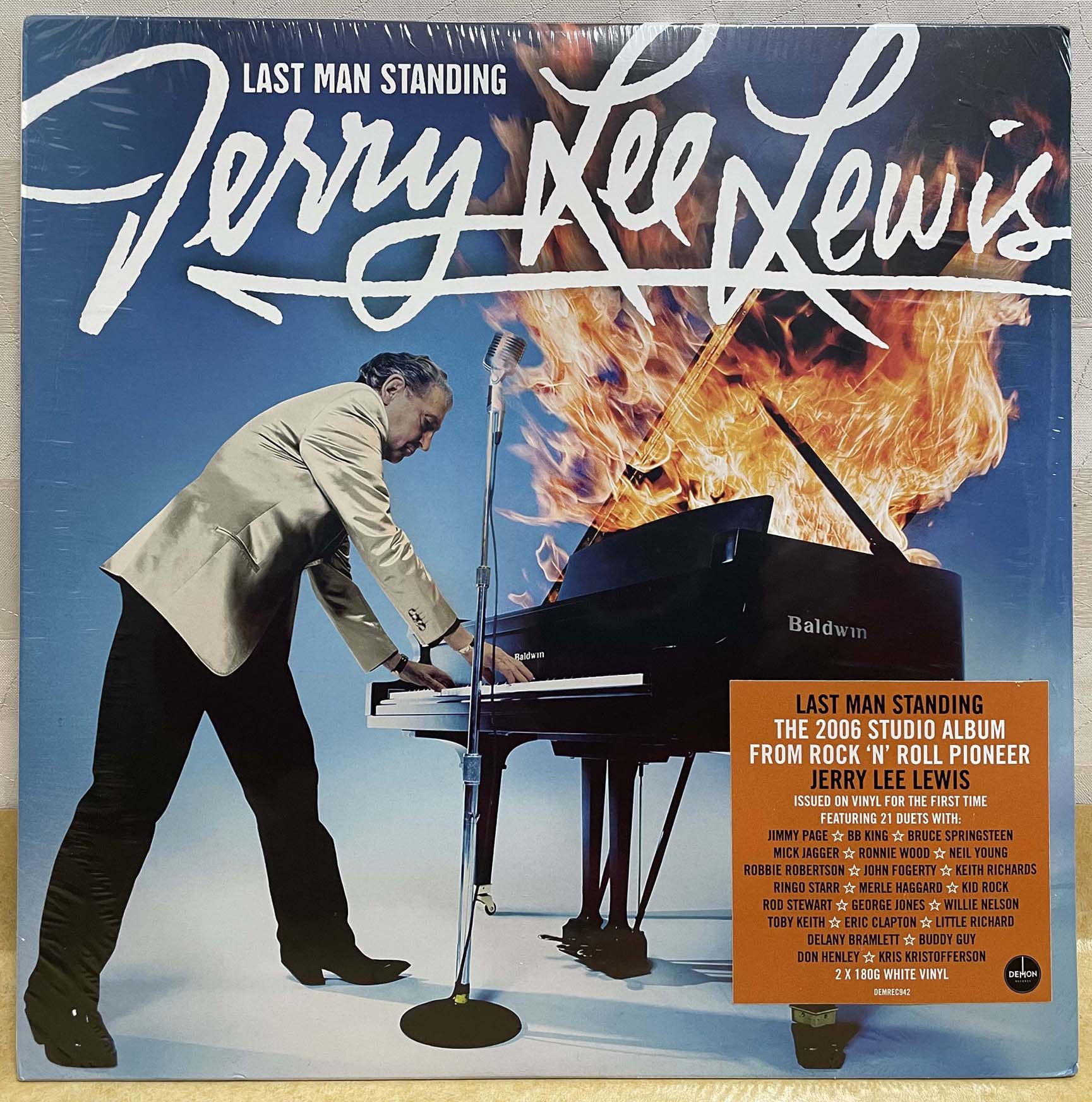 소리전자 - LP ; Jerry Lee Lewis - Last Man Standing 제리 리 루이스 엘피 음반 판매 Rock ...