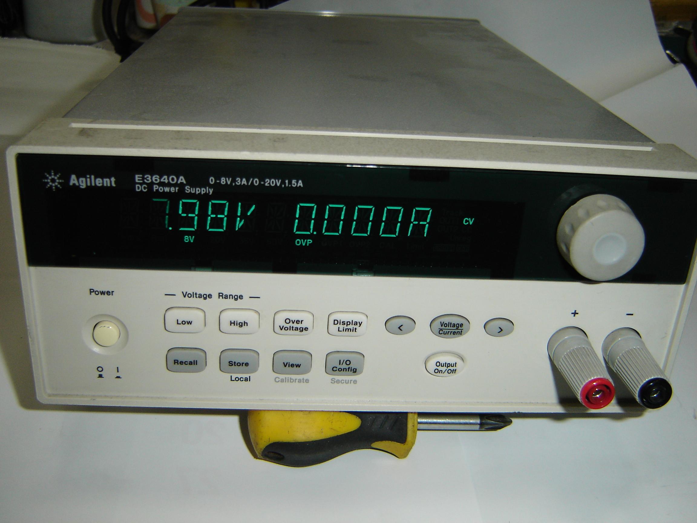 소리전자 - DC POWER SUPPLY ( E3640A )