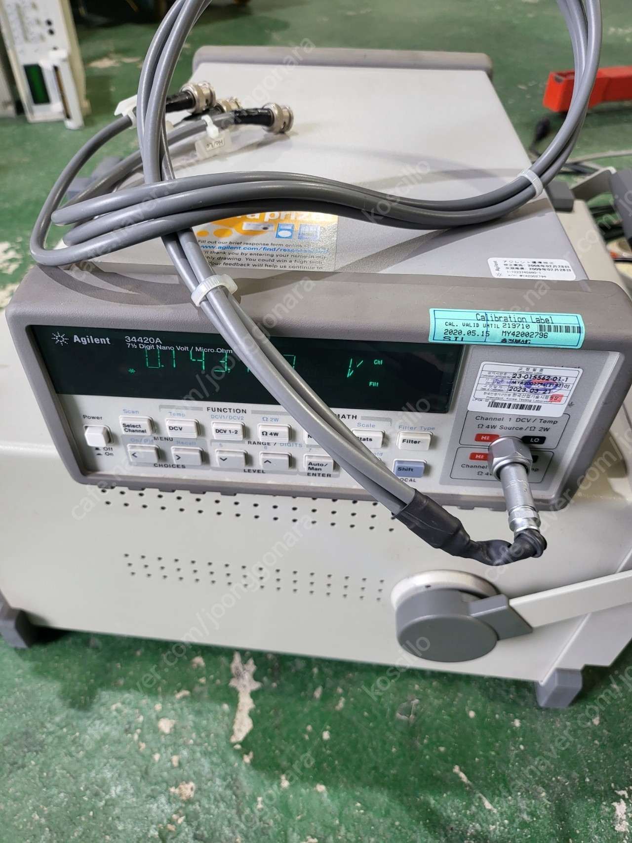 Agilent 34420A Nanovolt / Micro-Ohm Meter