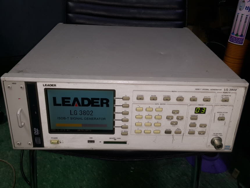 소리전자 - Leader LG 3802 ISDB-T Signal Generat