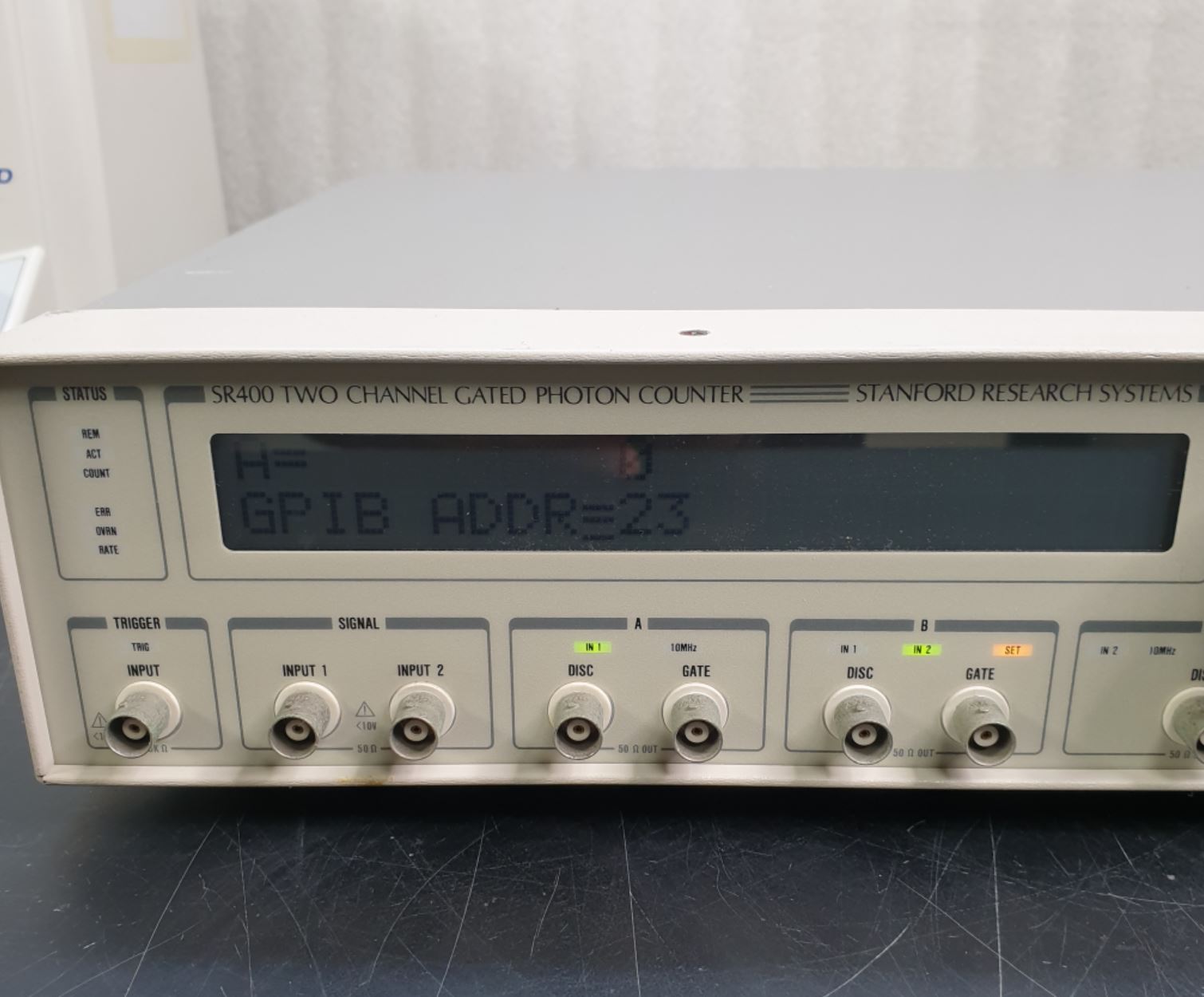 소리전자 - Stanford SR400 Dual Channel Gated Photon Counter