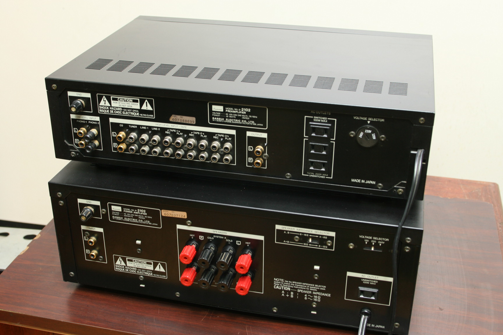 소리전자 - SANSUI B-2102 POWER AMP(완료)